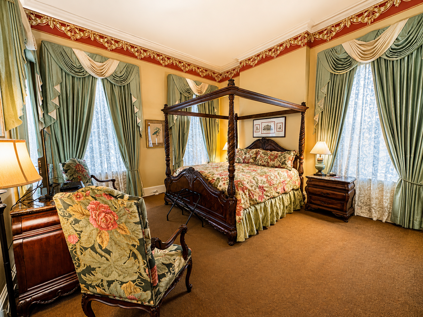 Interior of The William Martin Suite